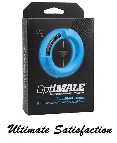 Opitmale Flexisteel Cock Ring 43mm