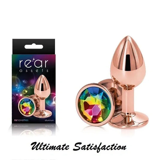 Rose Gold Round Small Butt Plug