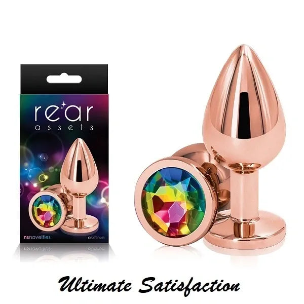 Rose Gold Round Medium Butt Plug