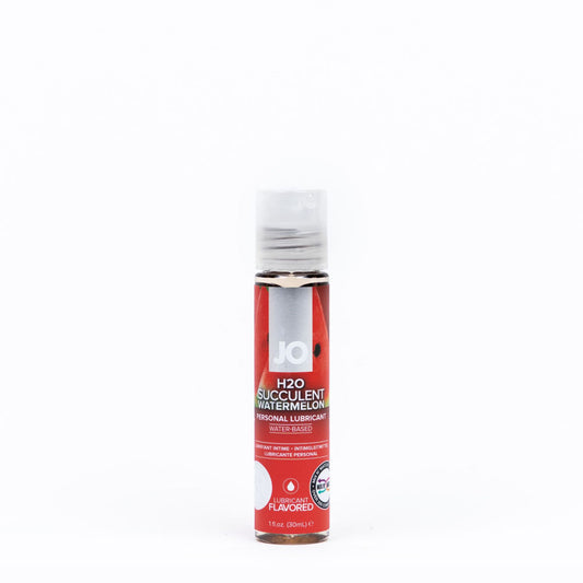 Jo H2 O Succulent Watermelon Lube 30 M L Watermelon Flavoured Water Based Lubricant 30 Ml Bottle