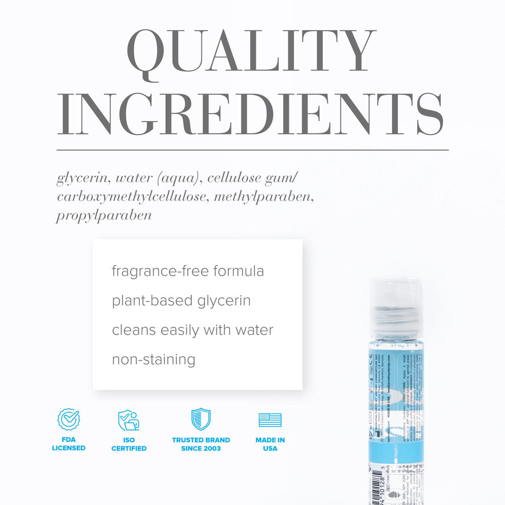 Jo H2 O Original Lube 30 M L Water Based Lubricant 30 Ml Bottle