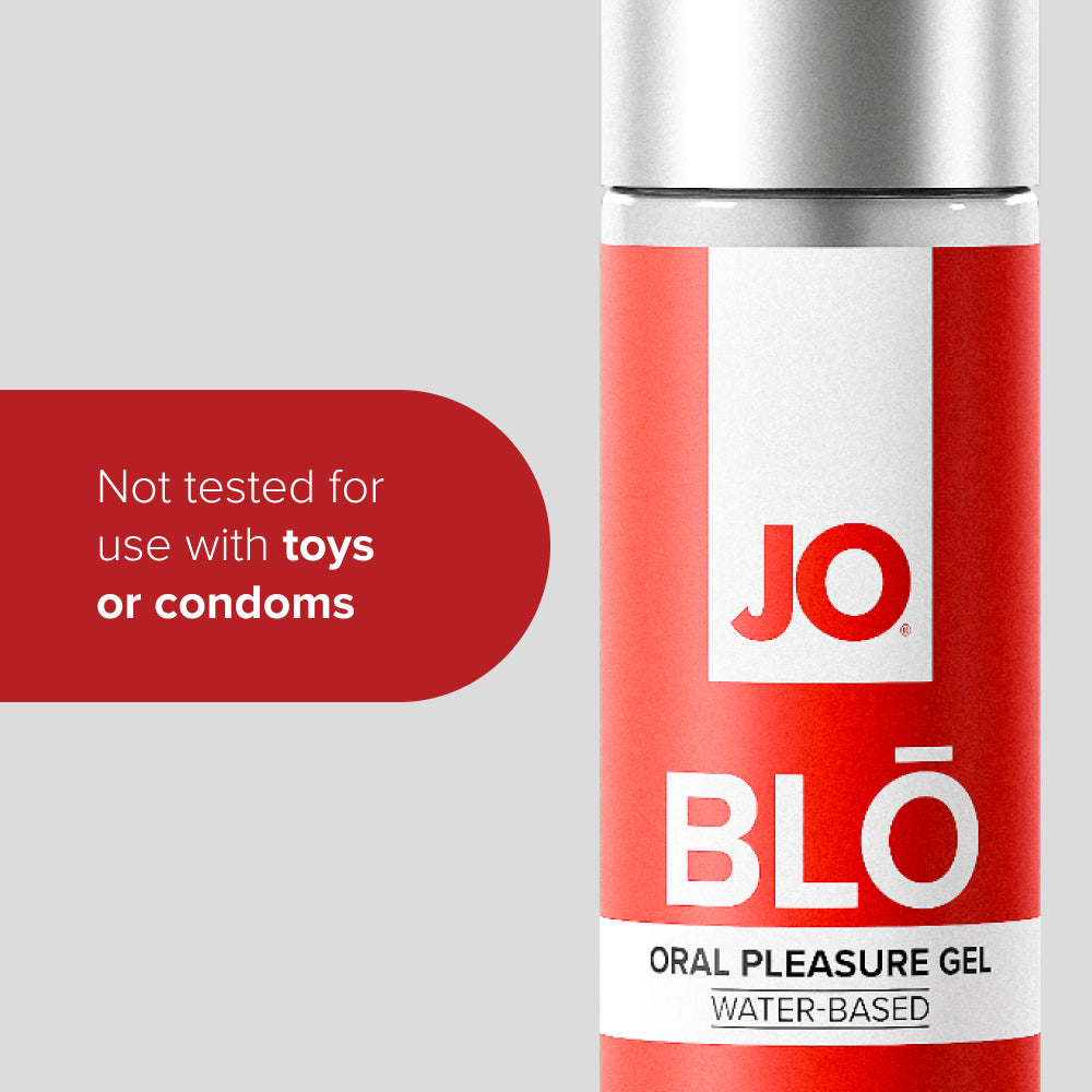 Jo Blo Strawberry Strawberry Flavoured Oral Pleasure Gel 30 Ml Bottle