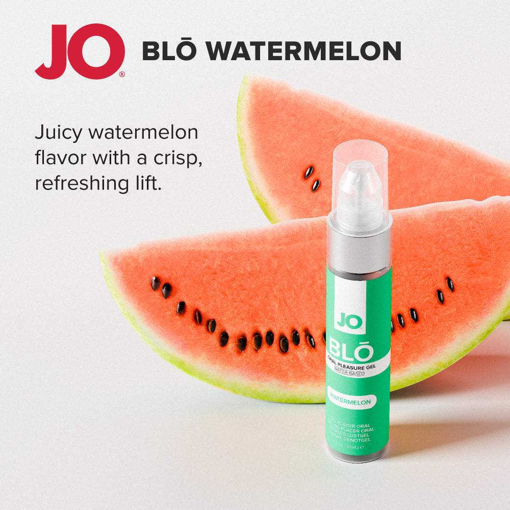 Jo Blo Watermelon Watermelon Flavoured Oral Pleasure Gel 30 Ml Bottle