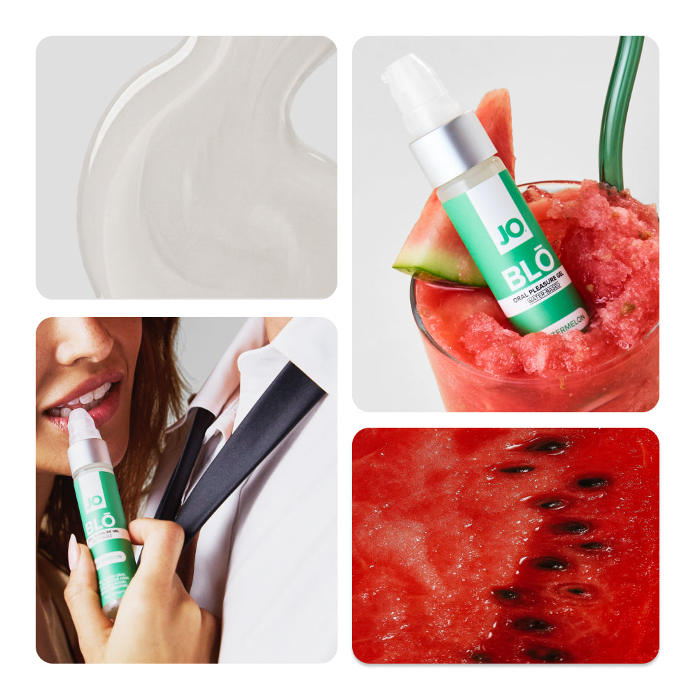 Jo Blo Watermelon Watermelon Flavoured Oral Pleasure Gel 30 Ml Bottle