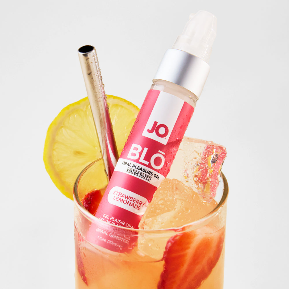 Jo Blo Strawberry Lemonade Strawberry Lemonade Flavoured Oral Pleasure Gel 30 Ml Bottle