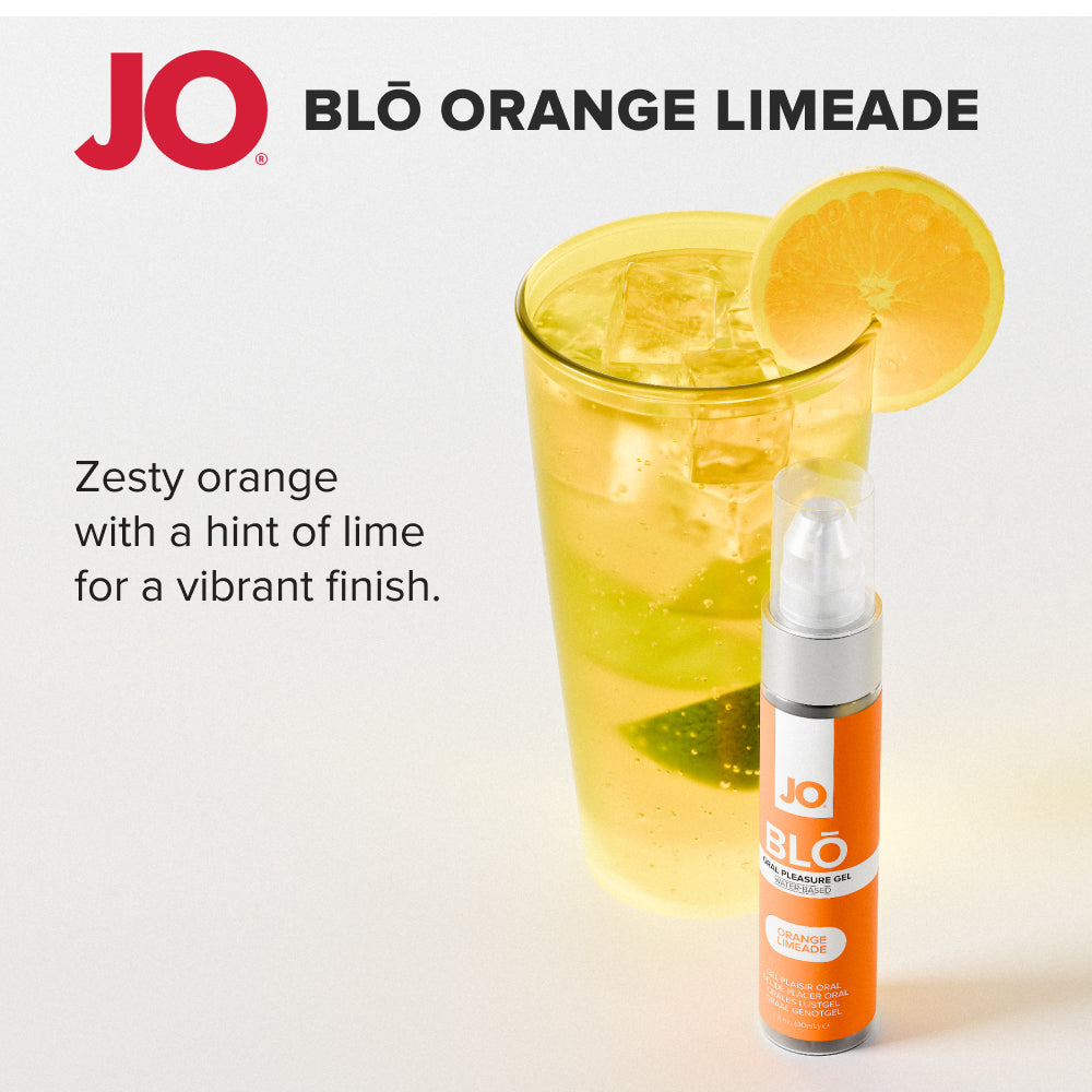 Jo Blo Orange Limeade Orange Limeade Flavoured Oral Pleasure Gel 30 Ml Bottle