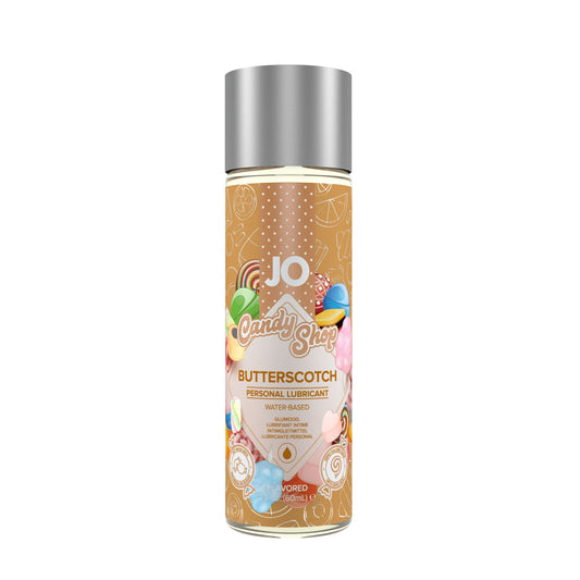 Jo Candy Shop Butterscotch Lube 60 M L Butterscotch Flavoured Water Based Lubricant 60 Ml Bottle