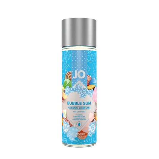 Jo Candy Shop Bubblegum Lube 60 M L Bubblegum Flavoured Water Based Lubricant 60 Ml Bottle