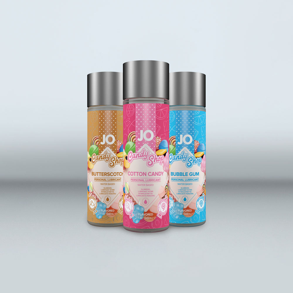 Jo Candy Shop Bubblegum Lube 60 M L Bubblegum Flavoured Water Based Lubricant 60 Ml Bottle