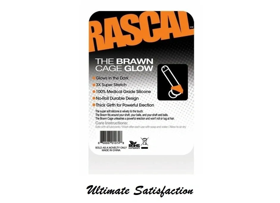 The Brawn Cage Glow Orange or Clear