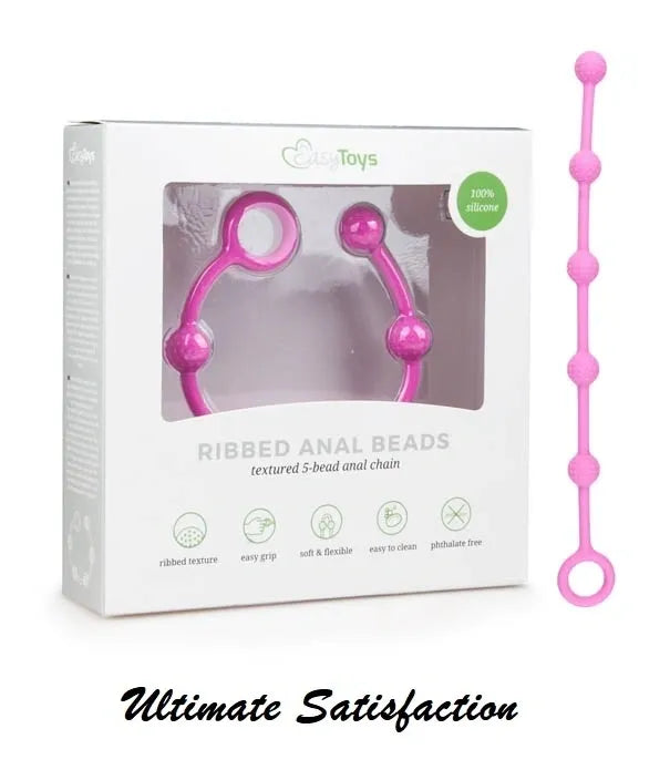 RIBBED ANAL BEADS