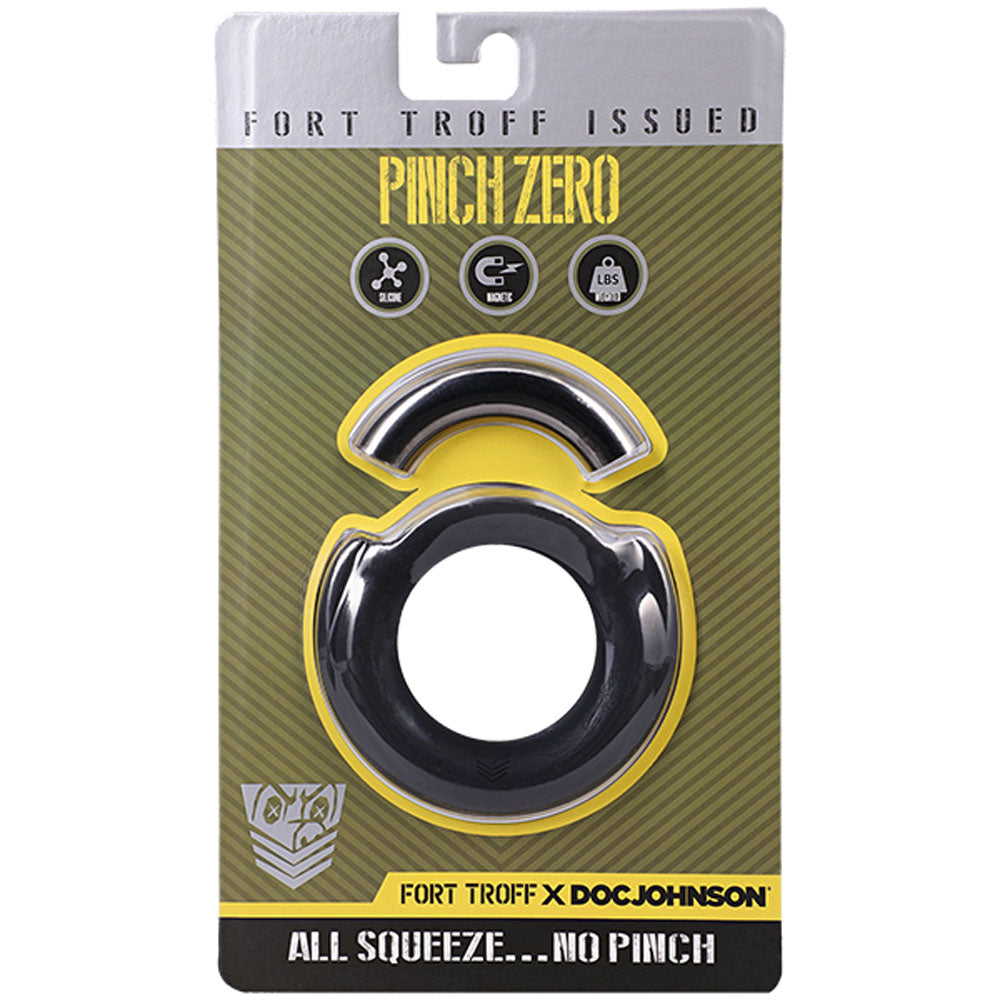 Fort Troff Pinch Zero Ring Black Cock Ring