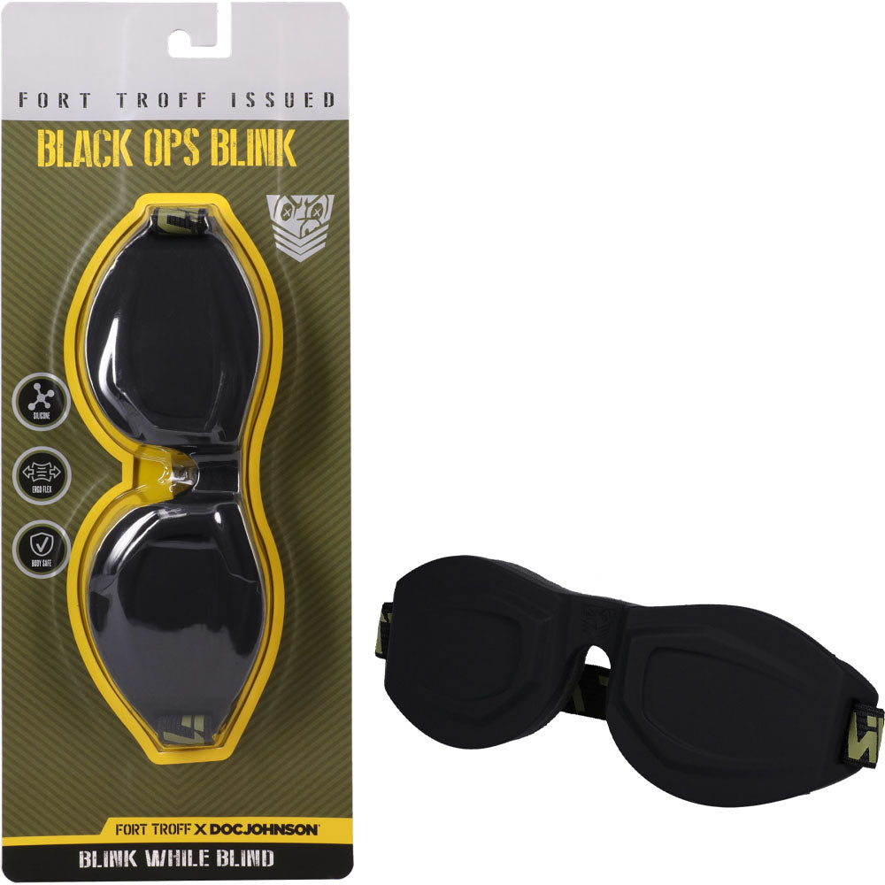 Fort Troff Black Ops Blink Black Eyemask Restraint