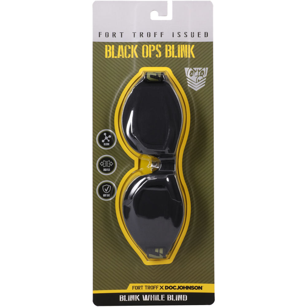 Fort Troff Black Ops Blink Black Eyemask Restraint