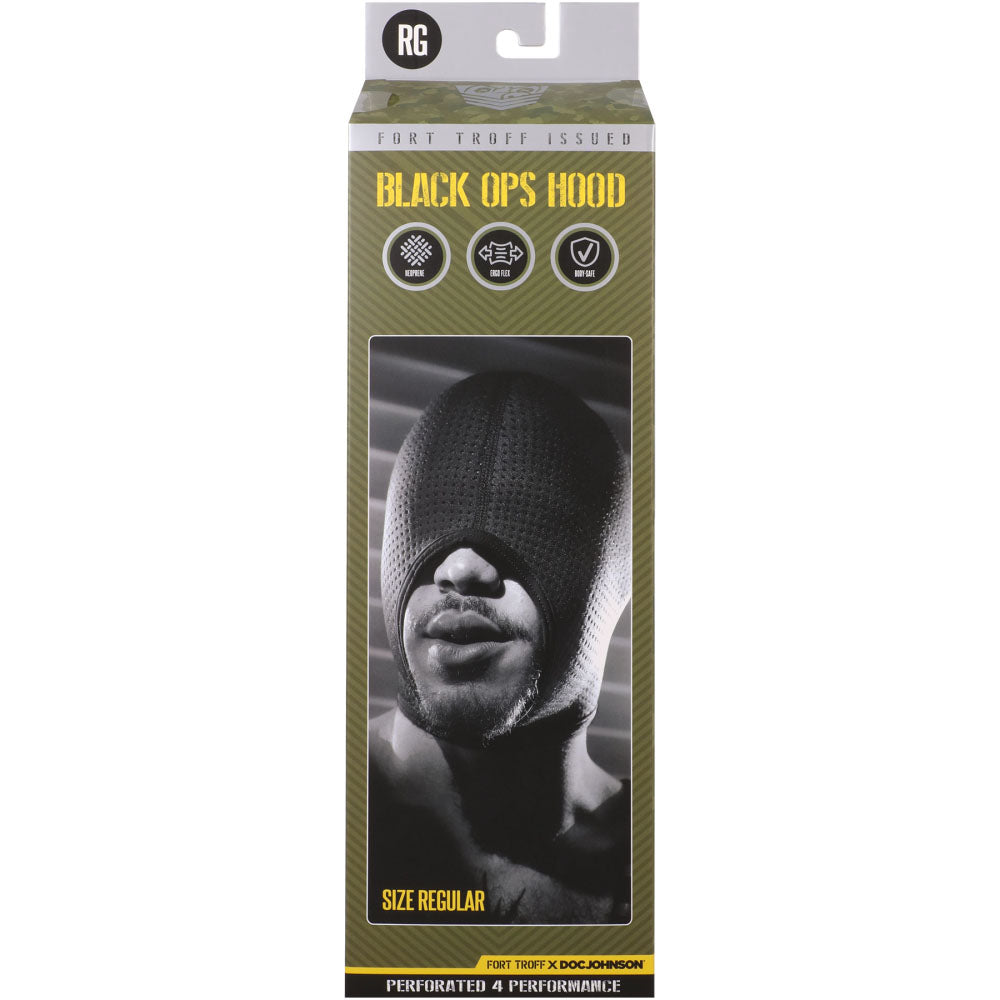 Fort Troff Black Ops Hood Regular Black Hood