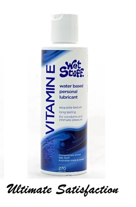 Wet Stuff Vitamin E Lubricant (270g), Water Based, Sex Lubricant/Lube