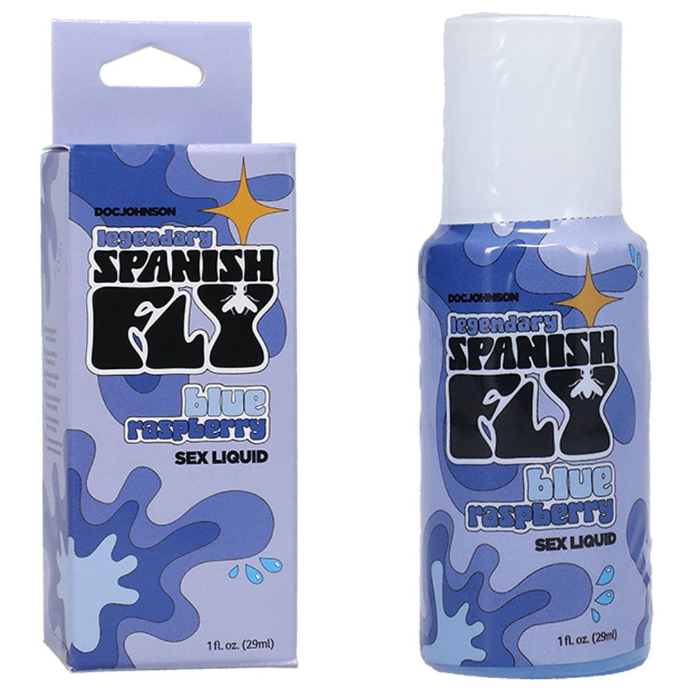 Spanish Fly Sex Liquid Blue Raspberry Aphrodisiac Enhancer 29 Ml Bottle