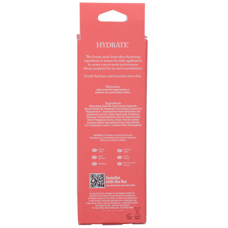 Hydrate Daily Vaginal Lotion 56 Gram Tube