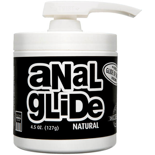 Doc Johnson's Anal Glide Petroleum Based Lubricant 127 G Pump Bottle