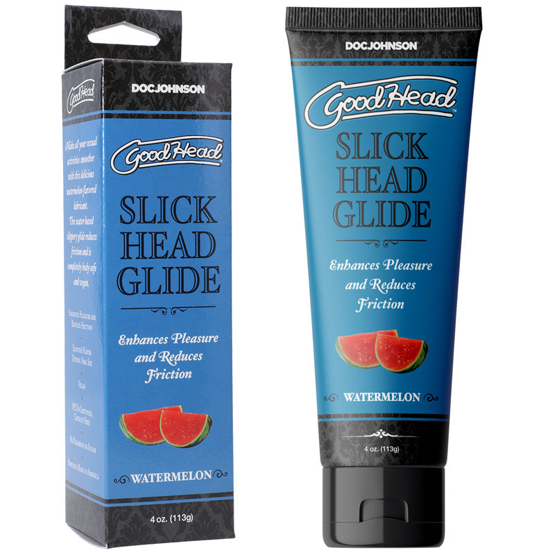 Good Head Slick Head Glide Watermelon Watermelon Flavoured Lubricant 120 Ml Tube