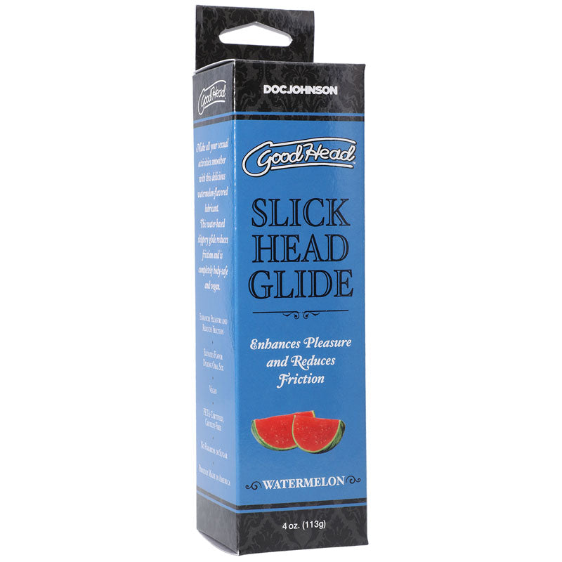 Good Head Slick Head Glide Watermelon Watermelon Flavoured Lubricant 120 Ml Tube
