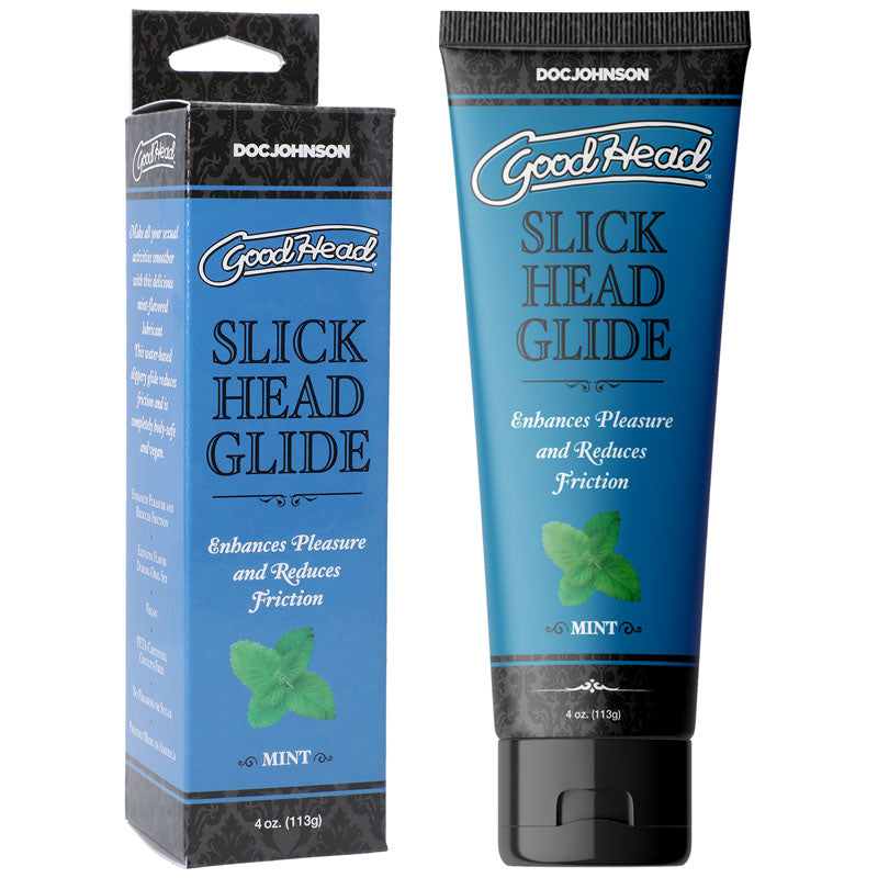 Good Head Slick Head Glide Mint Mint Flavoured Lubricant 120 Ml Tube