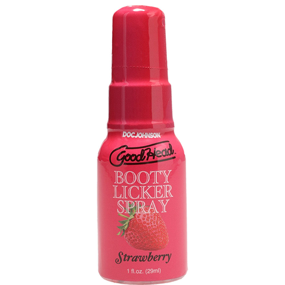 Good Head Booty Licker Spray Strawberry Strawberry Flavoured Spray 29 Ml Bottle