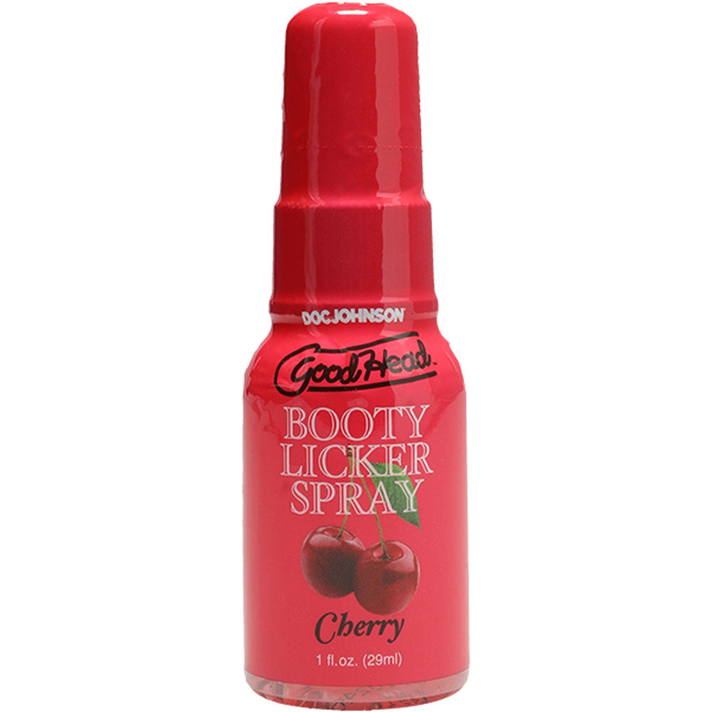 Good Head Booty Licker Spray Cherry Cherry Flavoured Spray 29 Ml Bottle