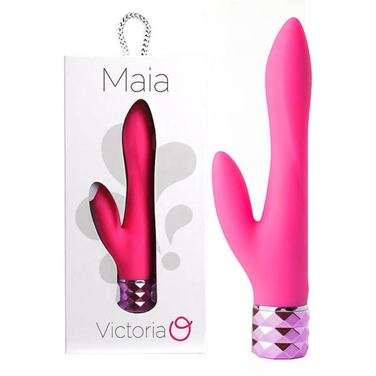 Maia Victoria Pink 15.2 Cm Usb Rechargeable Rabbit Vibrator