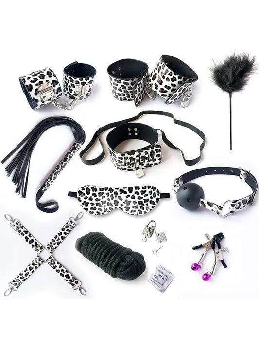 Leopard Print Bondage Kit