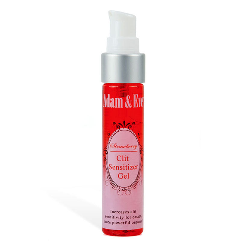 Adam & Eve Clit Sensitiser Gel Strawberry Flavoured Female Enhancer 29 Ml Bottle