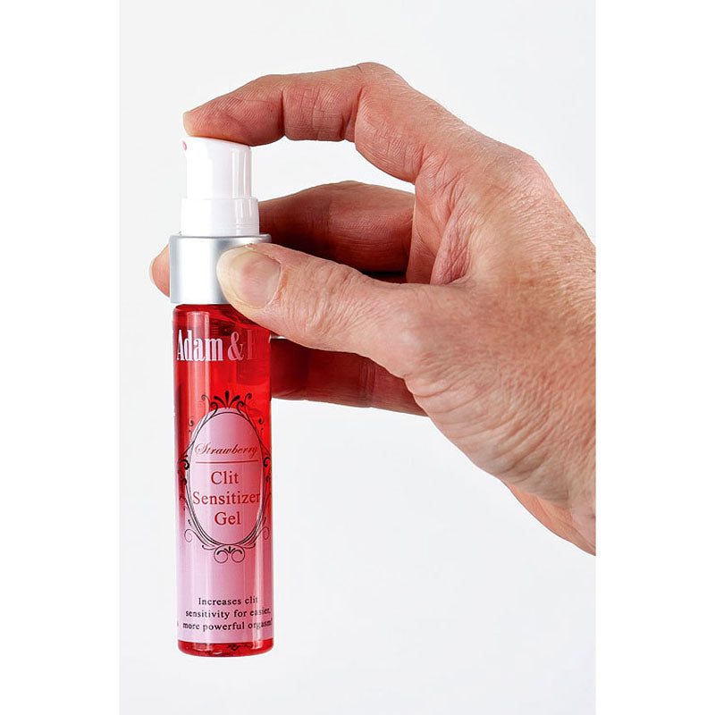 Adam & Eve Clit Sensitiser Gel Strawberry Flavoured Female Enhancer 29 Ml Bottle