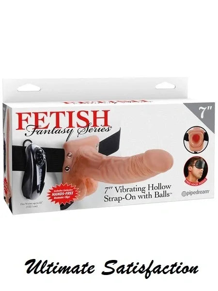 Fetish Fantasy Strap On 7" Vibrating