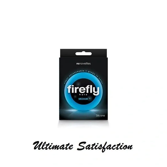 FIREFLY GLOW COCK RING BLUE