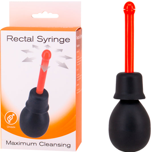 Seven Creations Rectal Syringe Douche Red Unisex Douche
