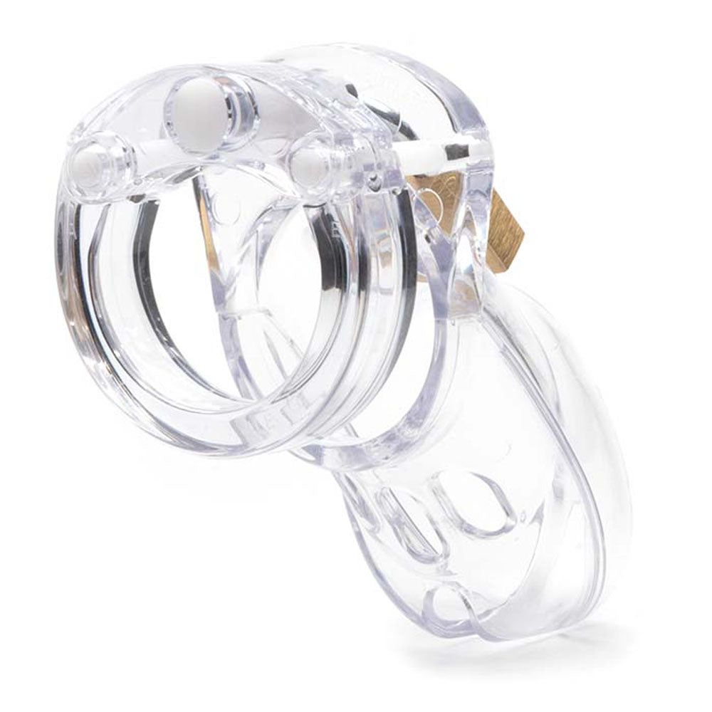 Cb 3000 Chastity Cock Cage Kit Clear Clear 3 Inch Cock Cage Kit