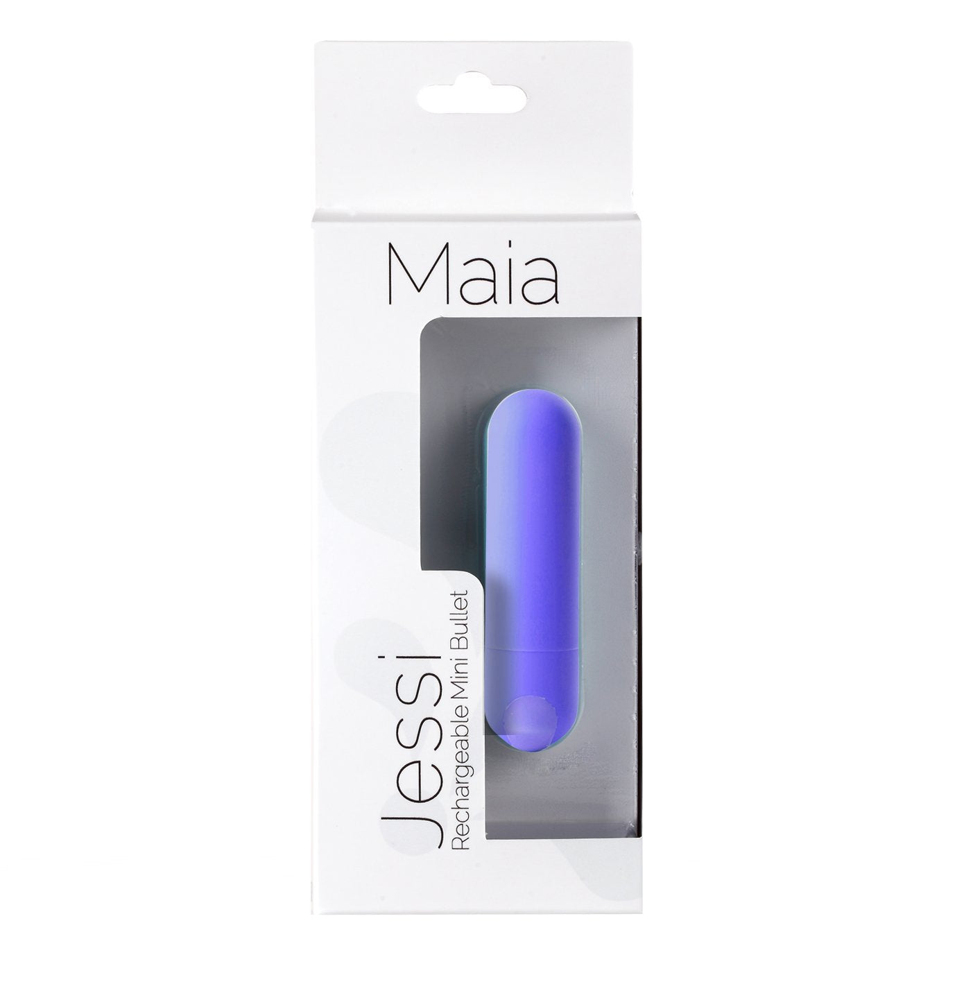 Maia Jessi Purple 7.6 Cm Usb Rechargeable Bullet