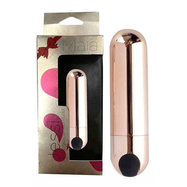 Maia Jessi Rose Gold 7.6 Cm Usb Rechargeable Bullet