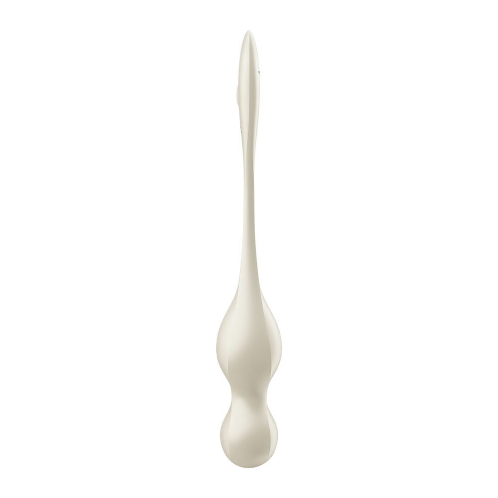 Satisfyer Love Birds 1 White White Usb Rechargeable Pelvic Floor Trainer With App Control