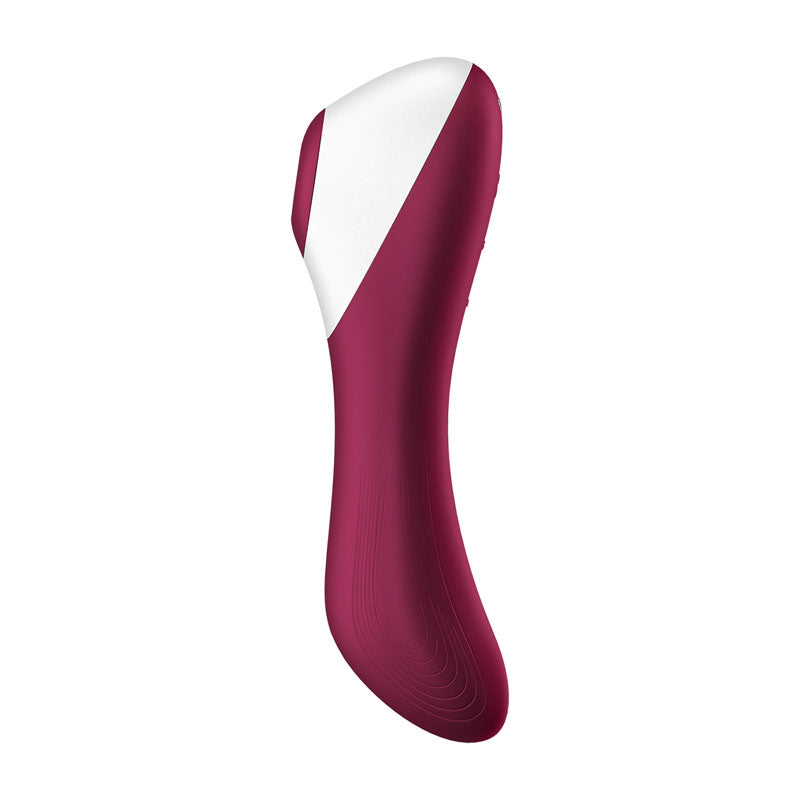 Satisfyer Dual Crush Red Air Pulse Stimulator With Vibration