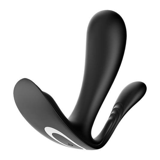 Satisfyer Top Secret + Black Wearable Vibrator With App Control