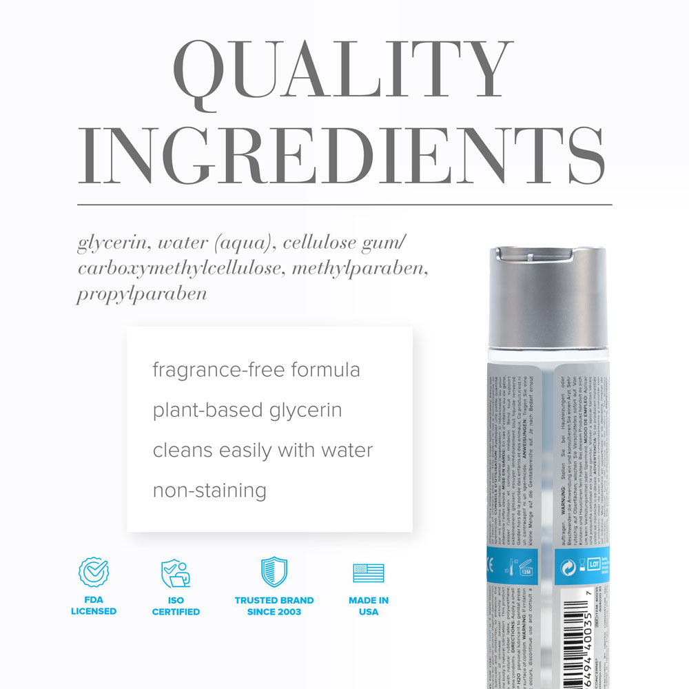 Jo H2 O Original Lube 60 M L Water Based Lubricant 60 Ml Bottle