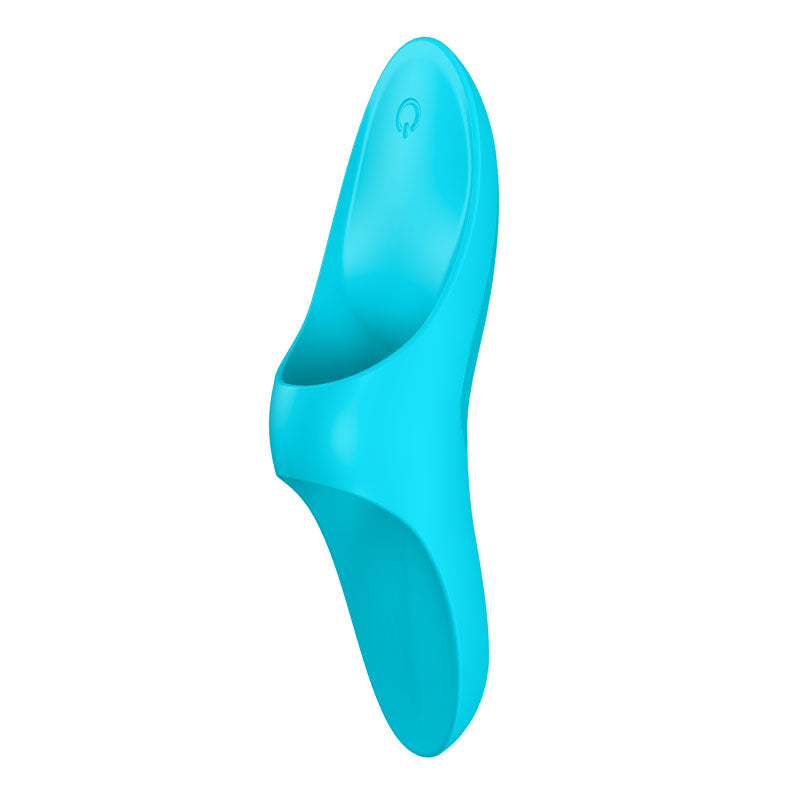 Satisfyer Teaser Light Blue Usb Rechargeable Finger Stimulator