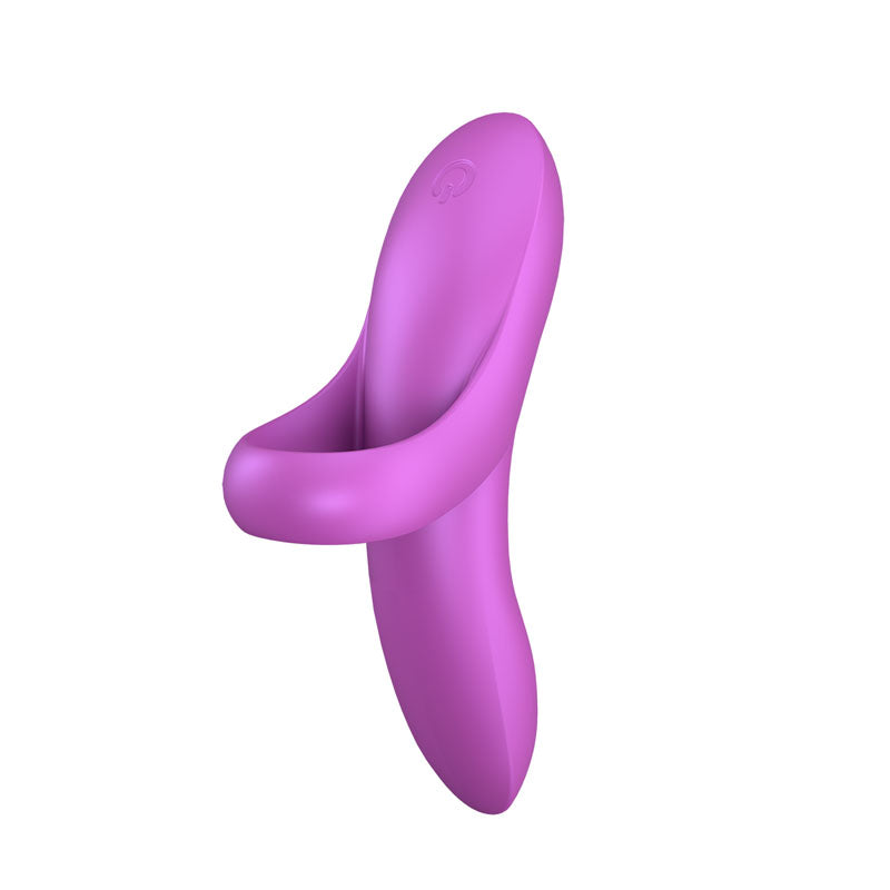 Satisfyer Bold Lover Dark Pink Usb Rechargeable Finger Stimulator