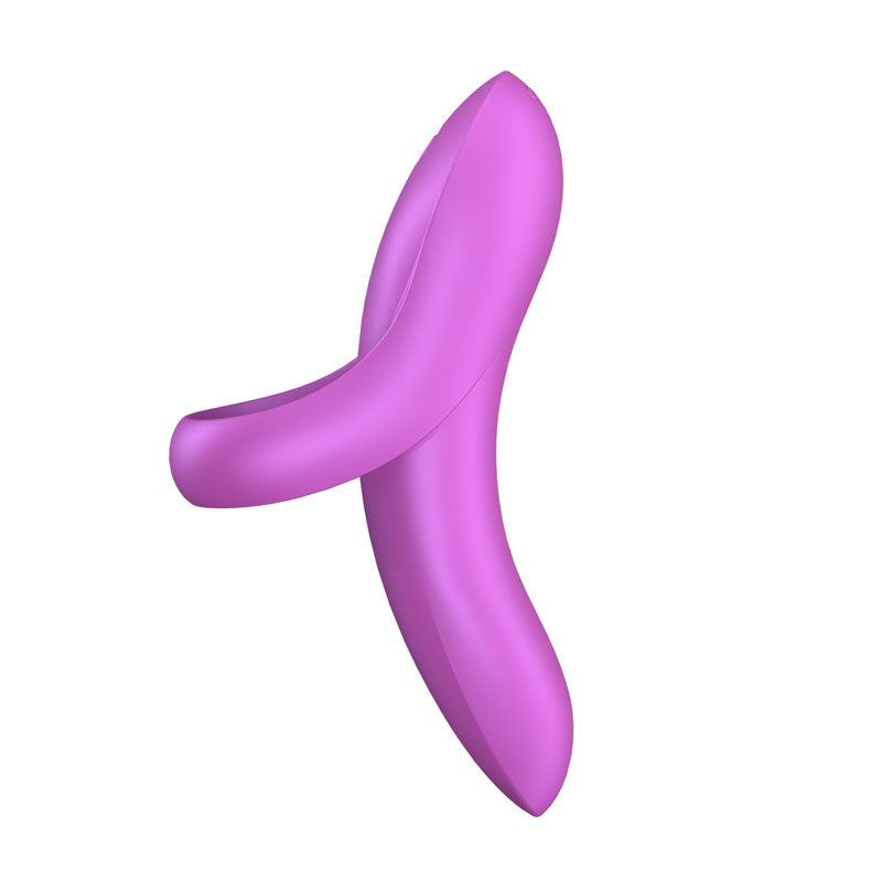Satisfyer Bold Lover Dark Pink Usb Rechargeable Finger Stimulator