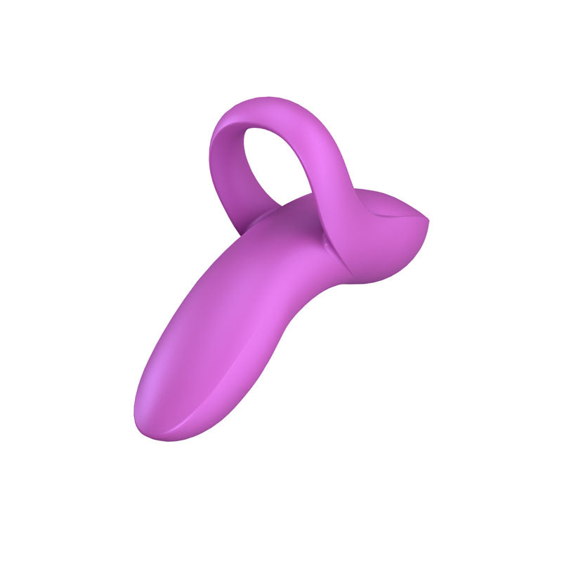 Satisfyer Bold Lover Dark Pink Usb Rechargeable Finger Stimulator