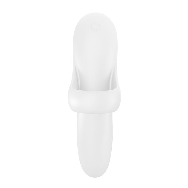 Satisfyer Bold Lover White Usb Rechargeable Finger Stimulator