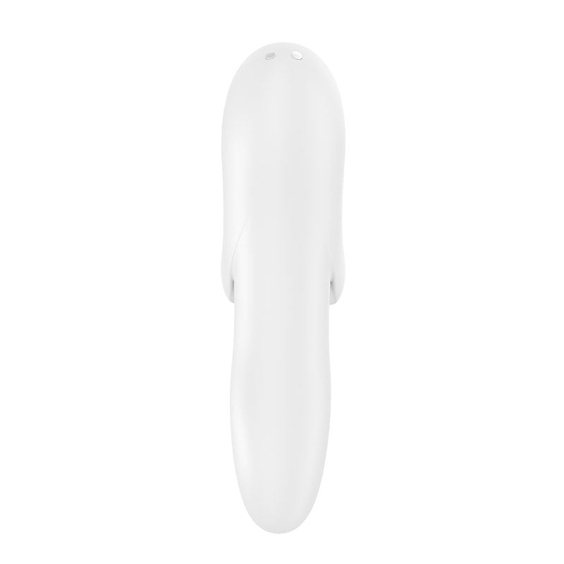 Satisfyer Bold Lover White Usb Rechargeable Finger Stimulator