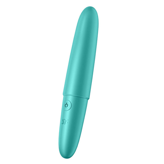 Satisfyer Ultra Power Bullet 6 Turquoise Usb Rechargeable Bullet