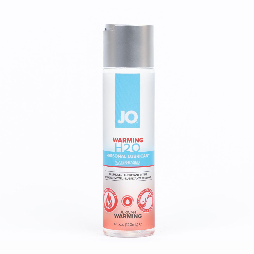 Jo H2 O Warming Lube 120 M L Water Based Warming Lubricant 120 Ml Bottle